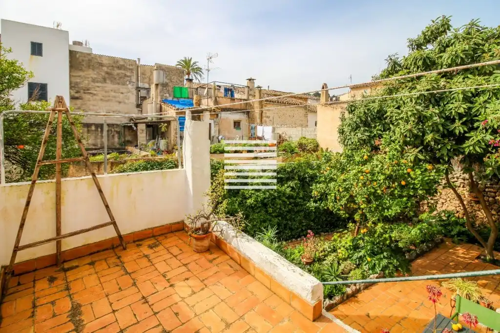 Jardín de Casa adosada en venta en Pollença con Aire acondicionado y Amueblado