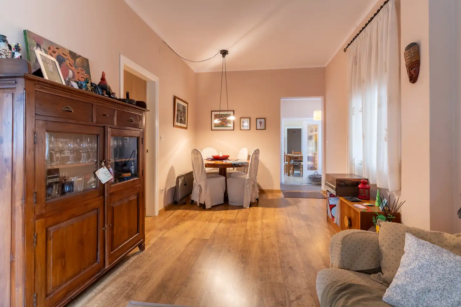 Comedor de Casa o chalet en venta en Santa Bàrbara con Calefacción, Jardín privado y Terraza