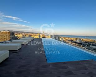 Swimming pool of Flat to rent in  Barcelona Capital  with Air Conditioner, Terrace and Swimming Pool