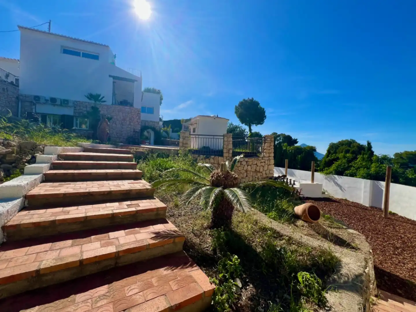 Exterior view of Houses for sale in Jávea / Xàbia  with Air Conditioner, Heating and Terrace