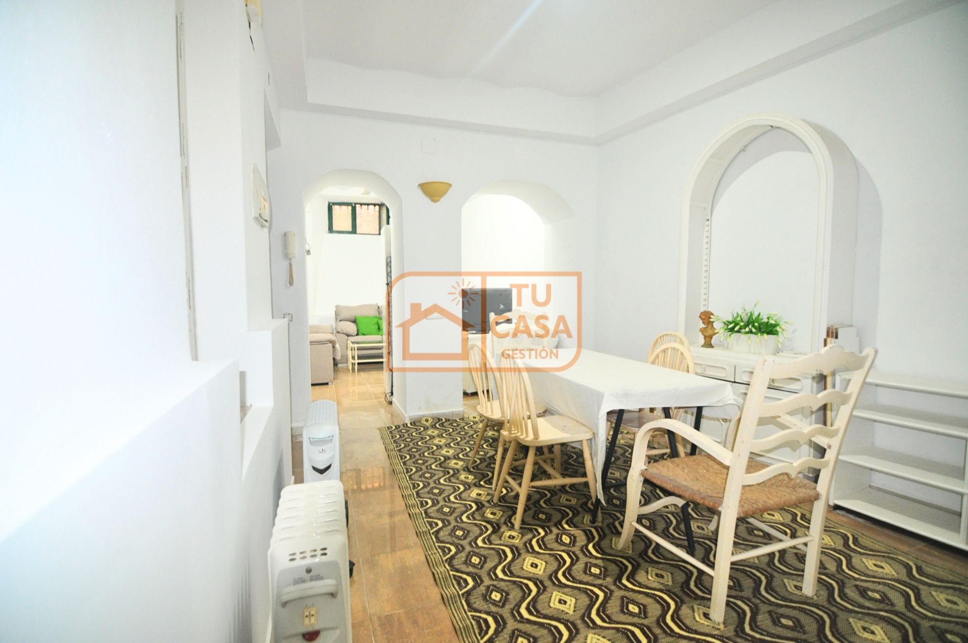 Menjador de Pis en venda en Cáceres Capital amb Calefacció, Traster i Moblat