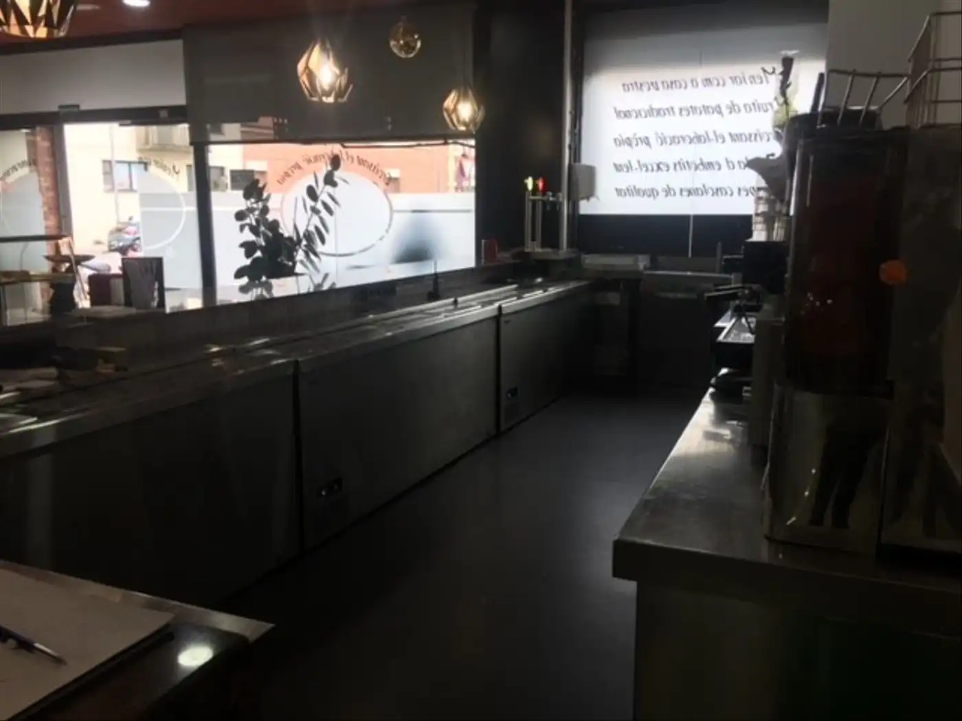 Cocina de Local en traspaso en Manresa con Aire acondicionado, Calefacción y Amueblado