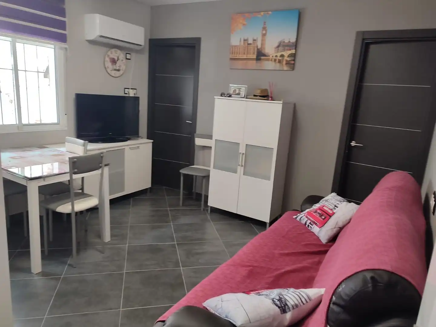 Sala de estar de Apartamento en venta en Torremolinos con Aire acondicionado, Calefacción y Amueblado