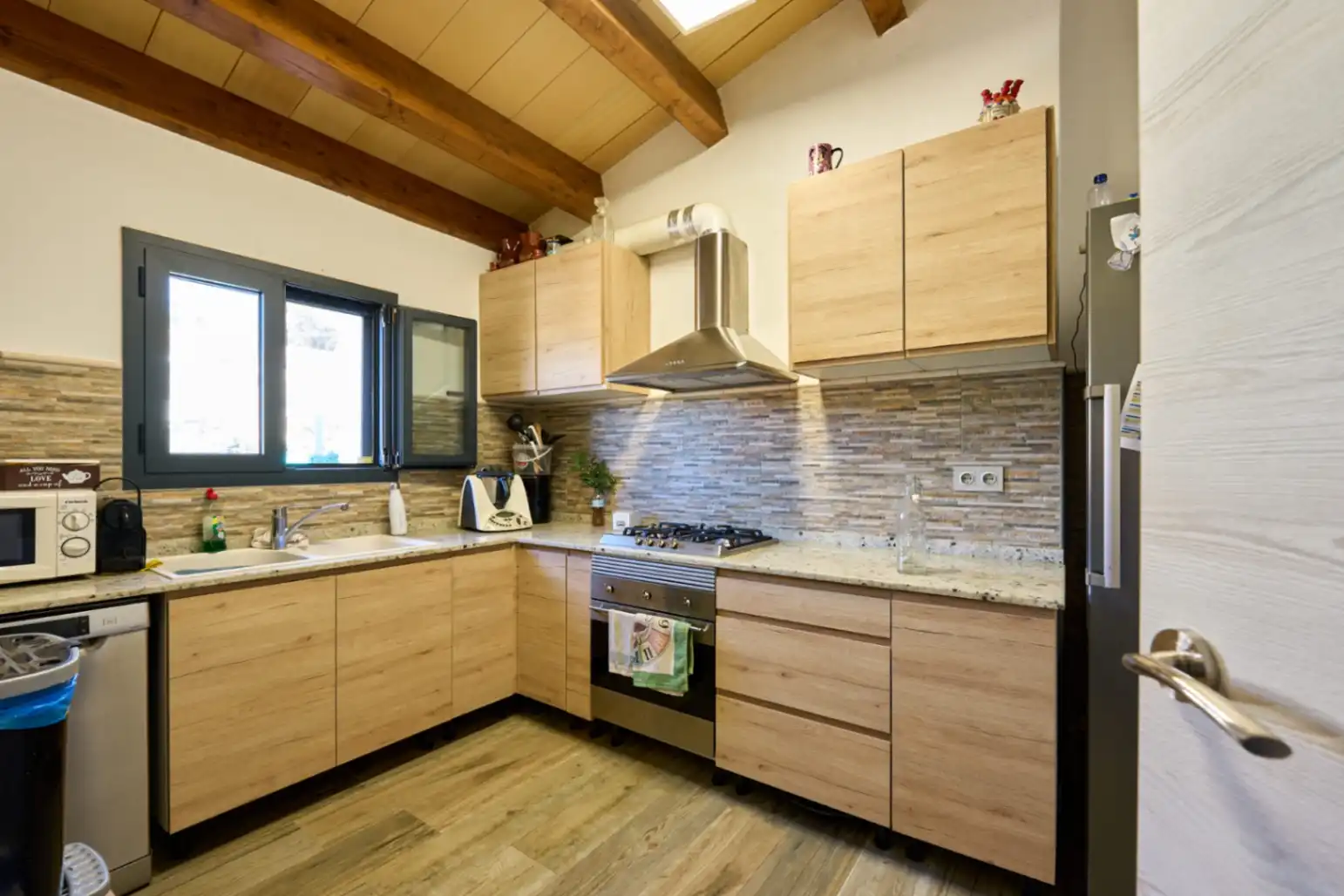 Cocina de Finca rústica en venta en L'Ametlla del Vallès con Calefacción, Terraza y Trastero