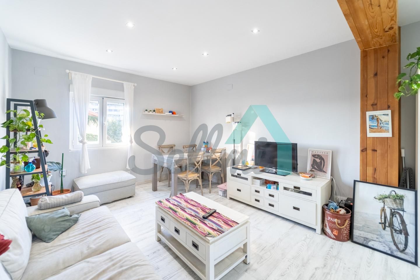 Sala de estar de Piso en venta en Avilés