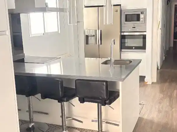 Küche von Maisonette zum Verkauf in Badajoz mit Klimaanlage, Parkett und Abstellraum