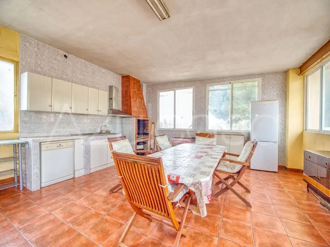 Cocina de Casa o chalet en venta en Alicante / Alacant con Aire acondicionado, Terraza y Trastero