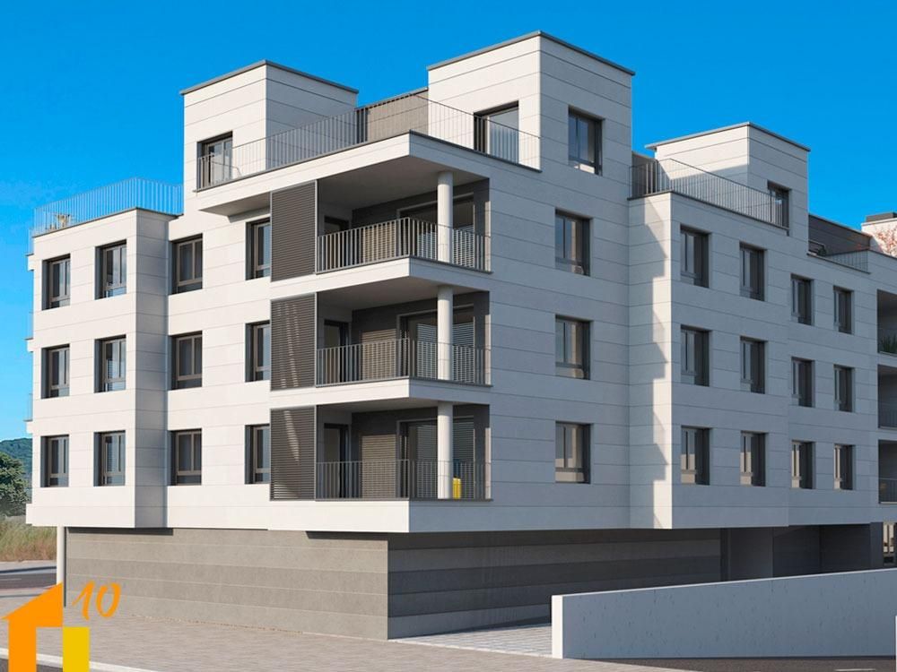 Exterior view of Flat for sale in Burgos Capital  with Heating, Terrace and Storage room