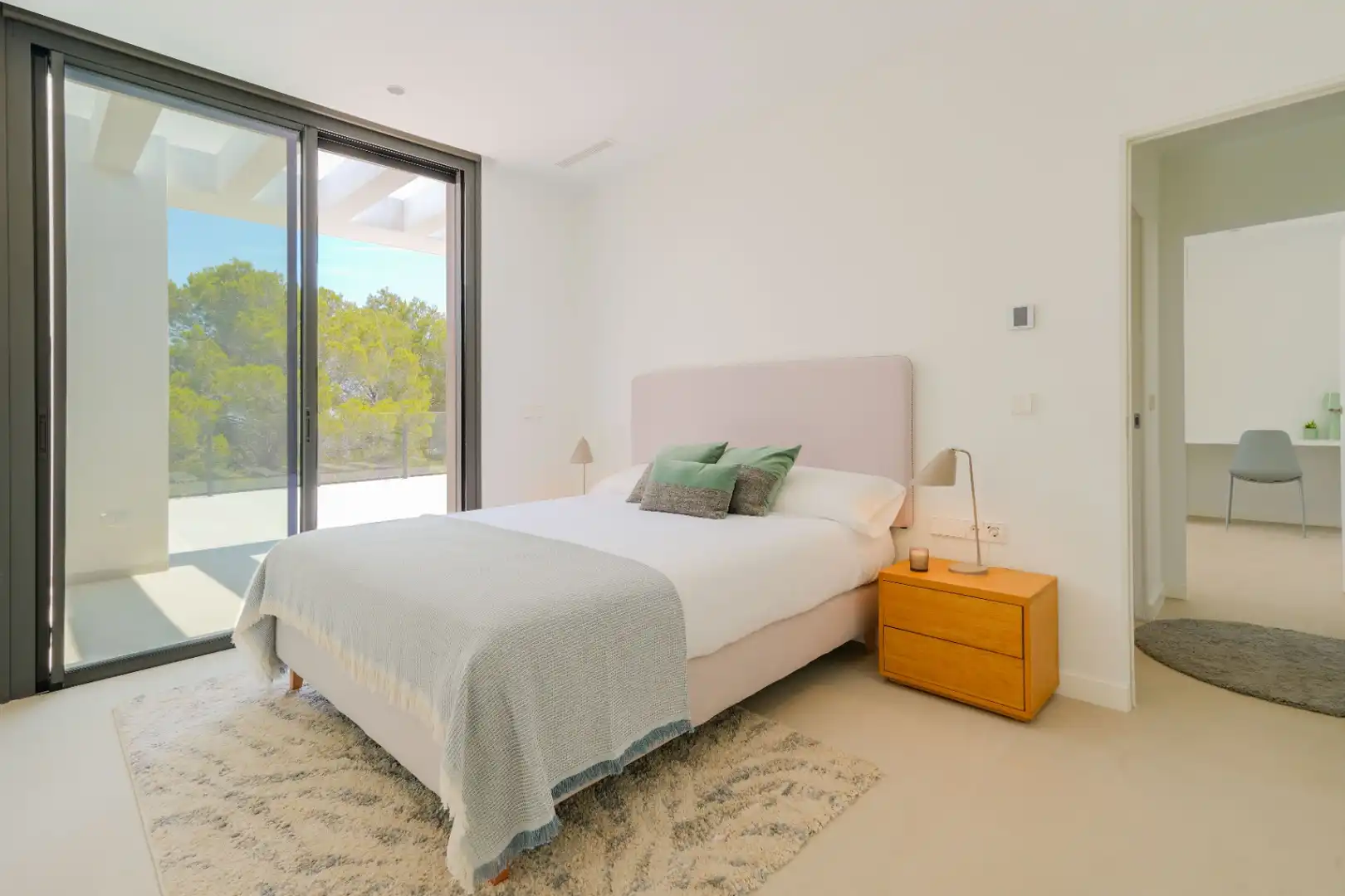 Habitación de Casa o chalet en venta en Teulada con Aire acondicionado, Calefacción y Jardín privado