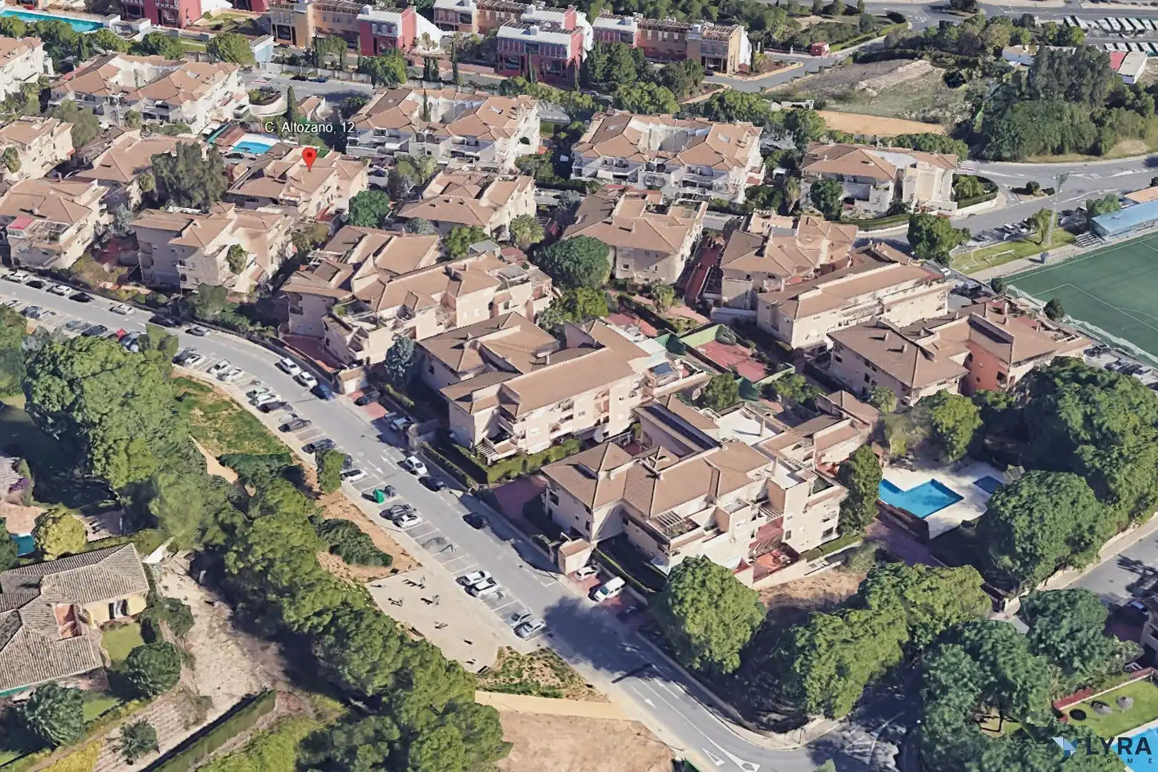 Vista exterior de Pis en venda en Tomares amb Aire condicionat, Parquet i Terrassa
