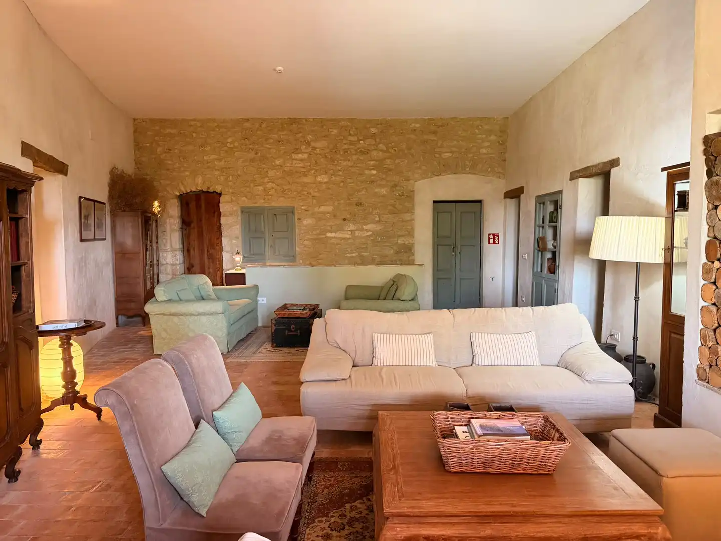 Sala de estar de Finca rústica en venta en Vilademuls