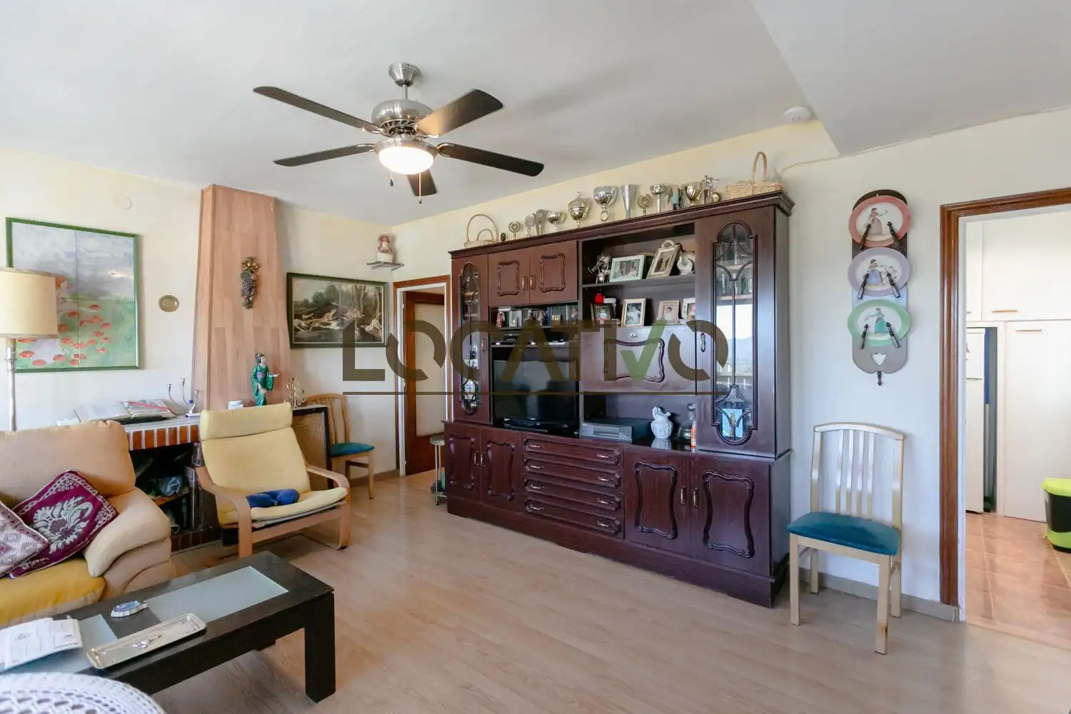 Sala de estar de Casa o chalet en venta en Sotillo de la Adrada con Aire acondicionado, Calefacción y Jardín privado