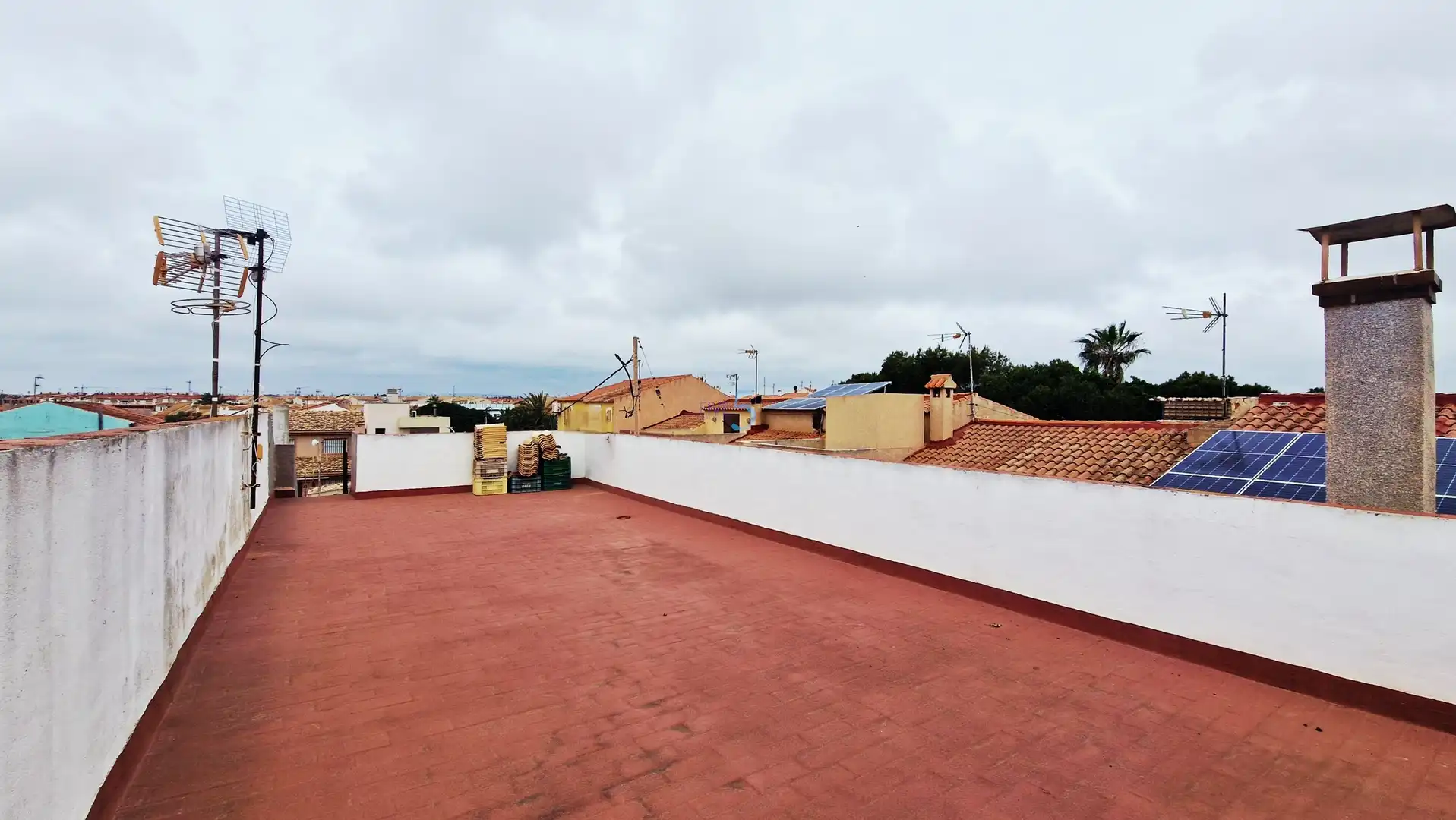 Terrassa de Casa o xalet en venda en Pilar de la Horadada amb Aire condicionat, Moblat i Balcó