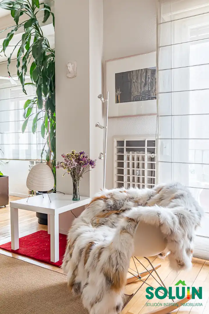 Sala de estar de Piso en venta en Madrid con Aire acondicionado, Calefacción y Parquet