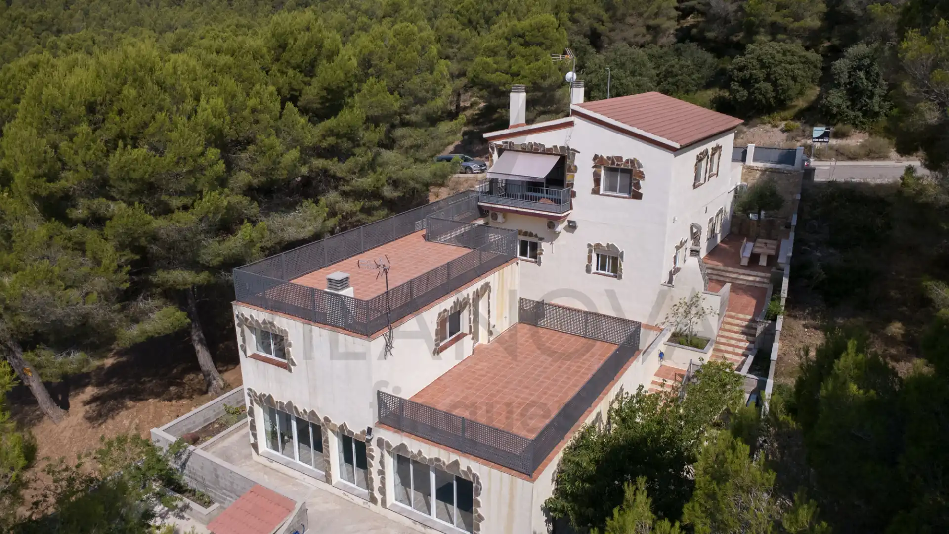 Vista exterior de Casa o chalet en venta en Cabra del Camp con Aire acondicionado, Calefacción y Jardín privado