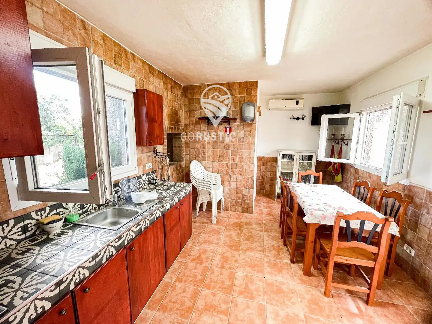 Cocina de Casa o chalet en venta en Valle Gran Rey con Aire acondicionado y Trastero