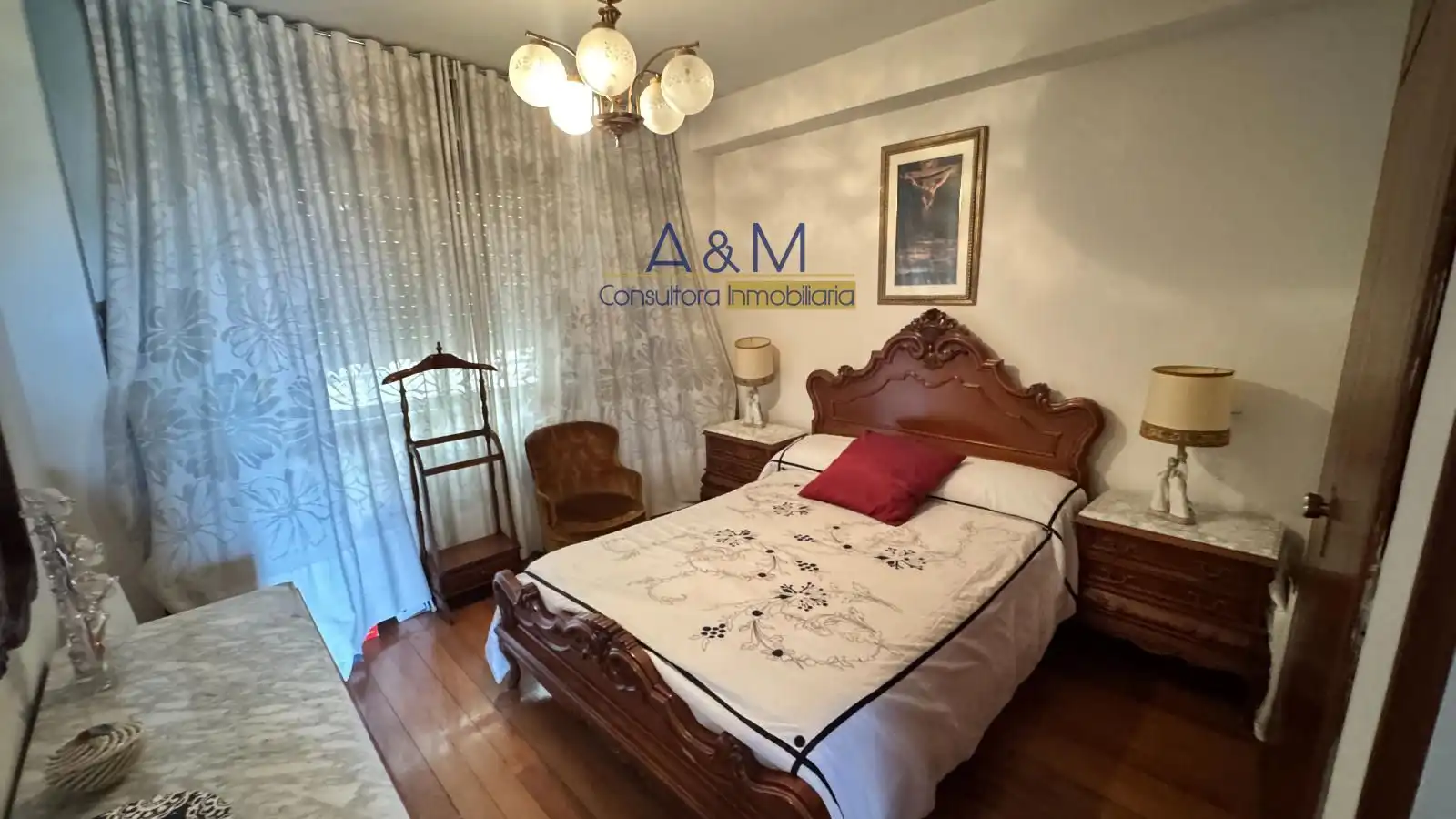 Schlafzimmer von Wohnung zum Verkauf in Valladolid mit Heizung, Parkett und Abstellraum