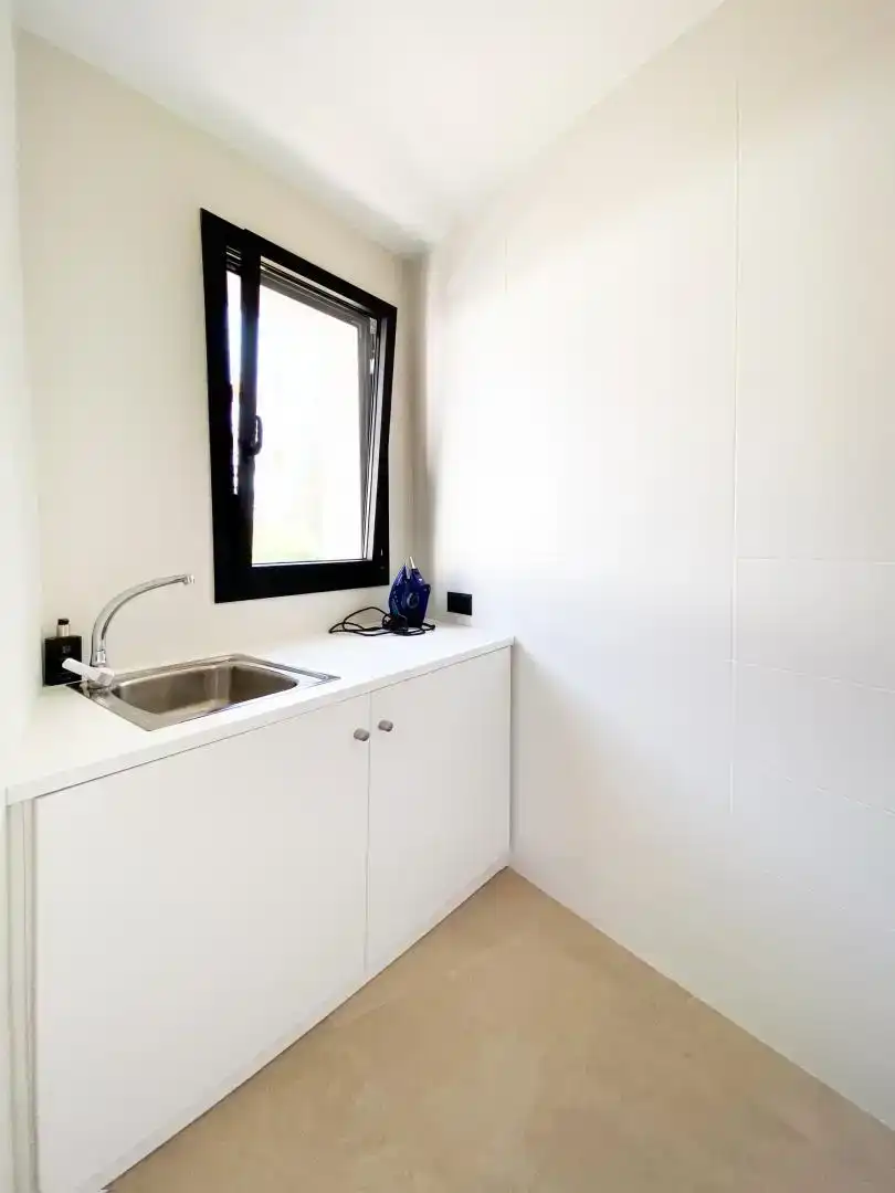 Cocina de Casa o chalet de alquiler en Castell d'Aro, Platja d'Aro i s'Agaró con Aire acondicionado, Jardín privado y Parquet