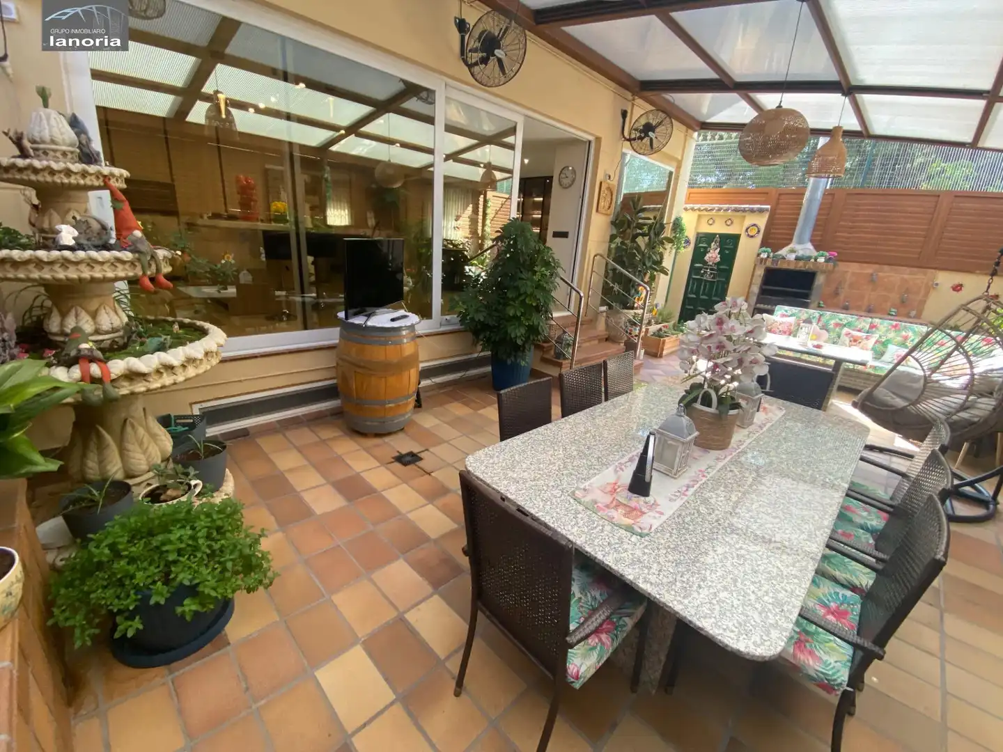 Terrace of Detached homes for sale in Albacete  with Air Conditioner, Heating and Parquet flooring