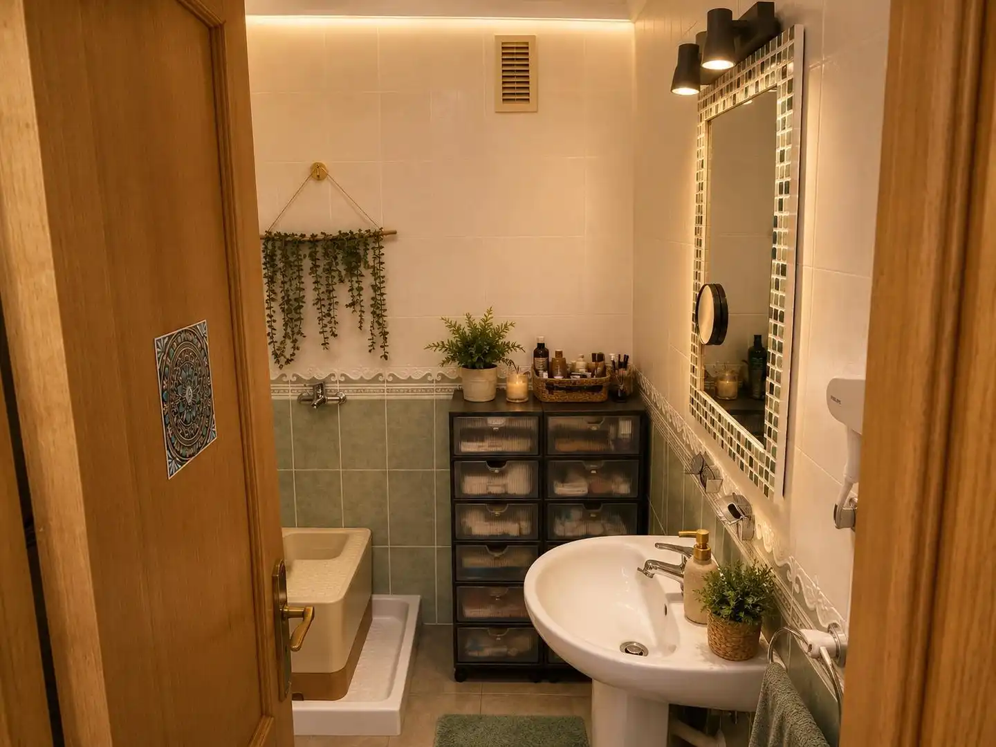 Baño de Ático en venta en Carlet con Aire acondicionado, Calefacción y Terraza