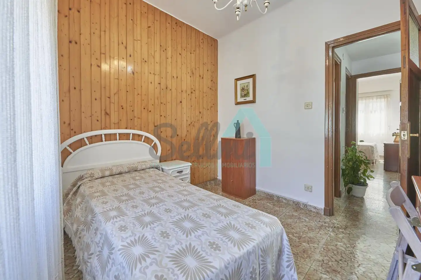 Bedroom of Flat for rent in Gijón   with Furnished