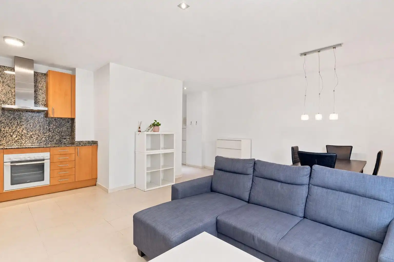 Wohnzimmer von Wohnung zum Verkauf in Terrassa mit Klimaanlage und Heizung