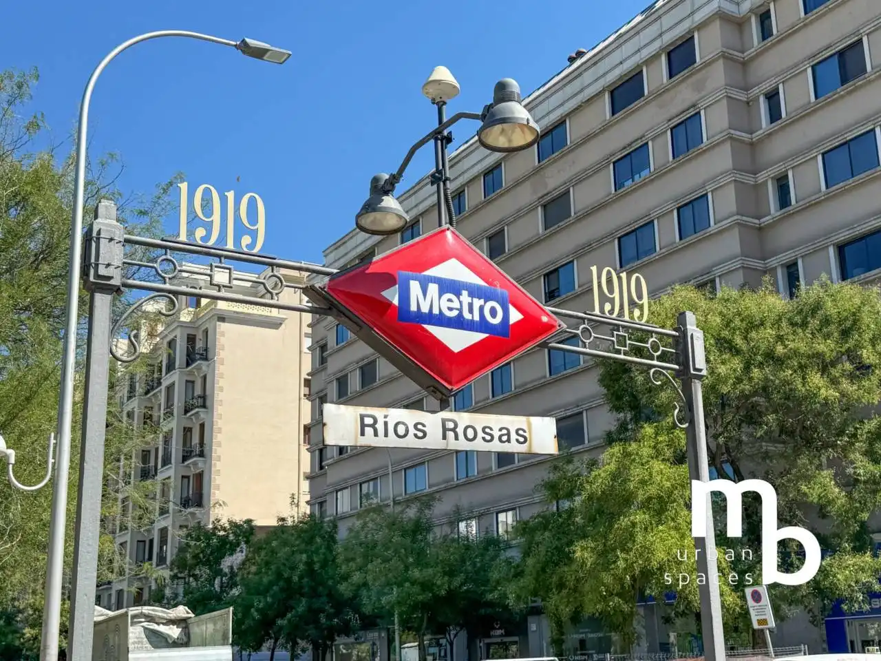 Außenansicht von Wohnung zur Miete in Madrid mit Klimaanlage und Möbliert