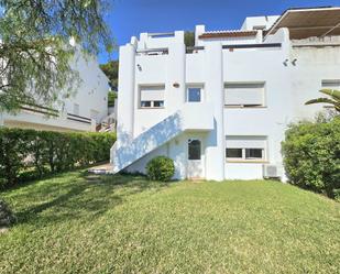 Exterior view of Single-family semi-detached to rent in Jávea / Xàbia  with Air Conditioner, Heating and Private garden