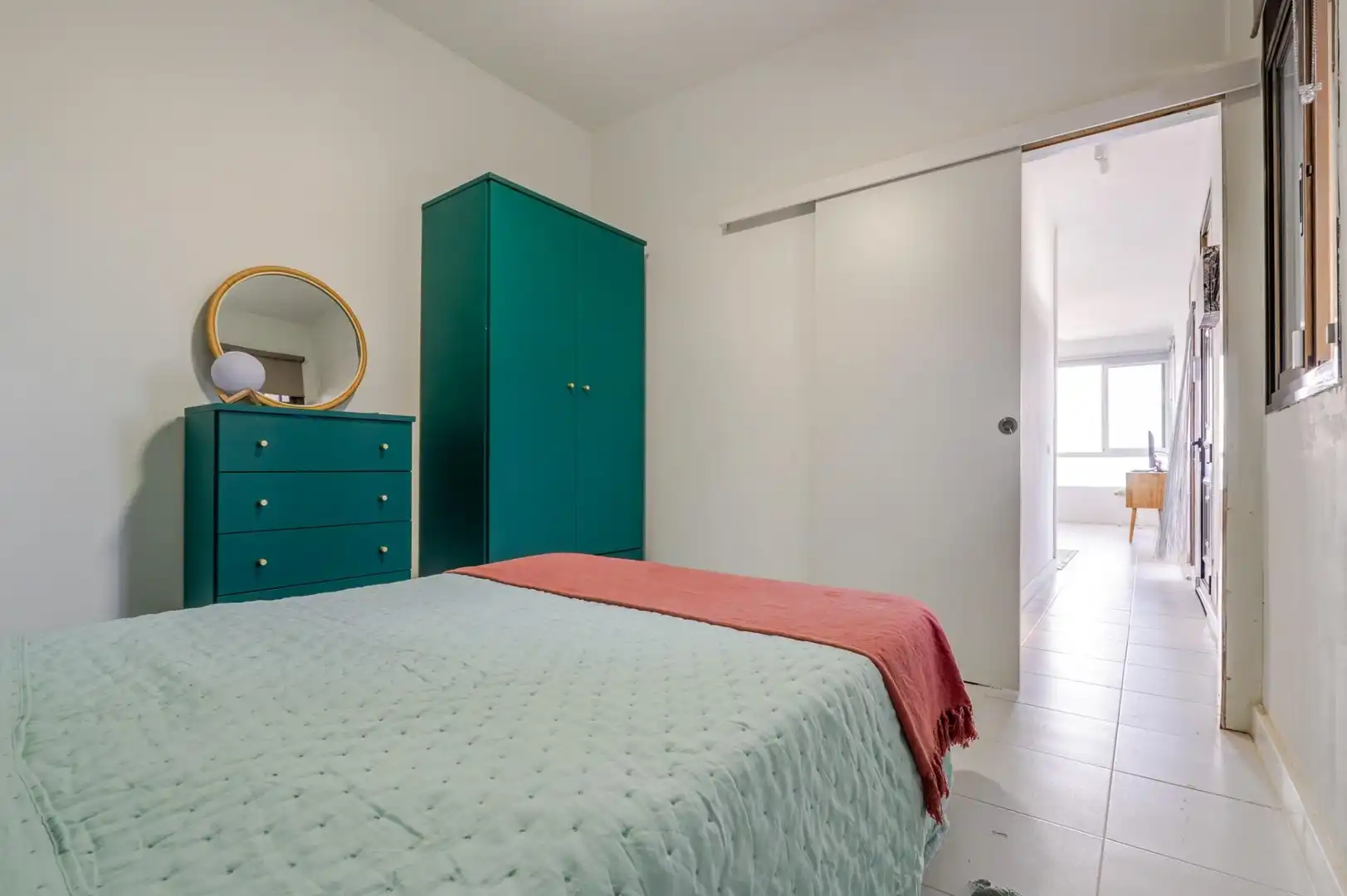 Dormitori de Apartament de lloguer en San Bartolomé de Tirajana amb Terrassa