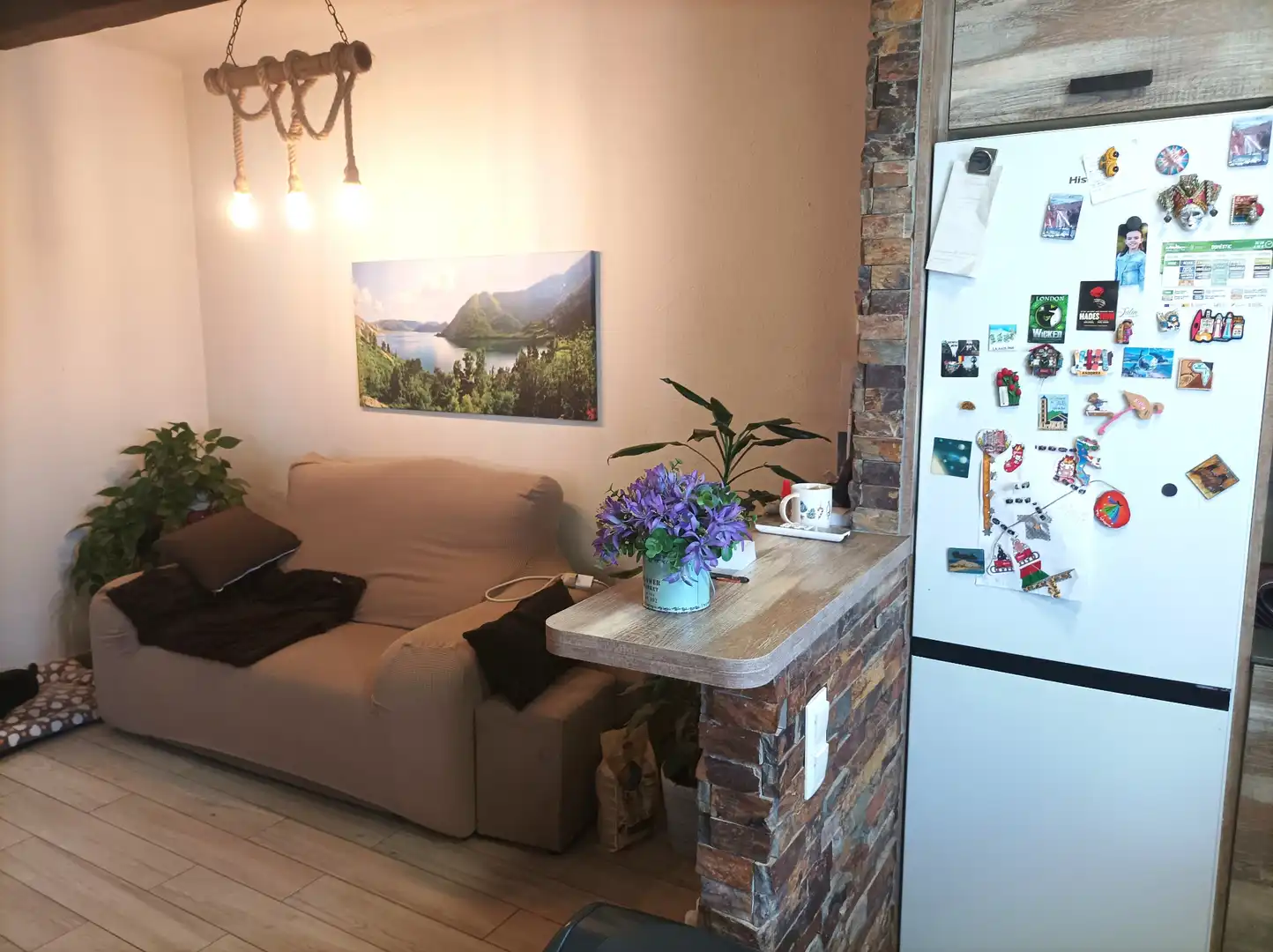 Sala d'estar de Casa adosada en venda en Navarcles amb Aire condicionat, Calefacció i Terrassa