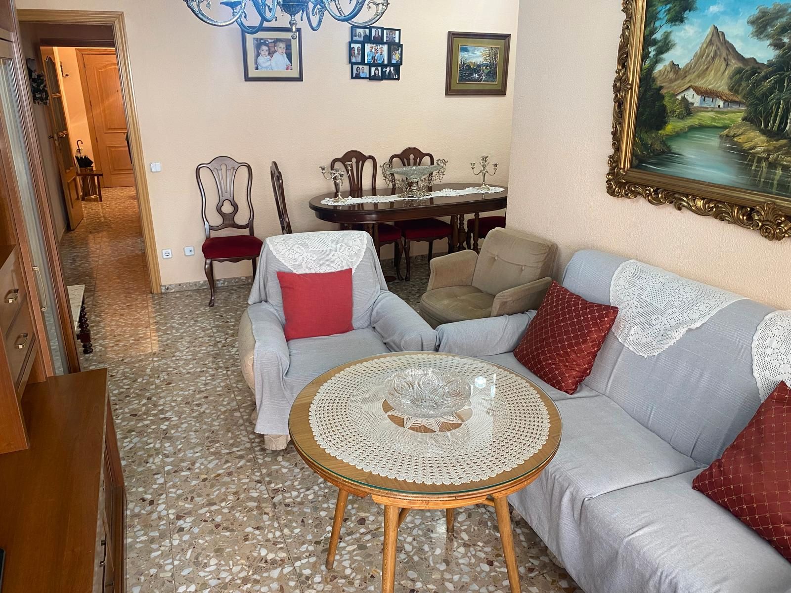 Sala de estar de Piso en venta en Ciudad Real Capital con Aire acondicionado, Calefacción y Terraza