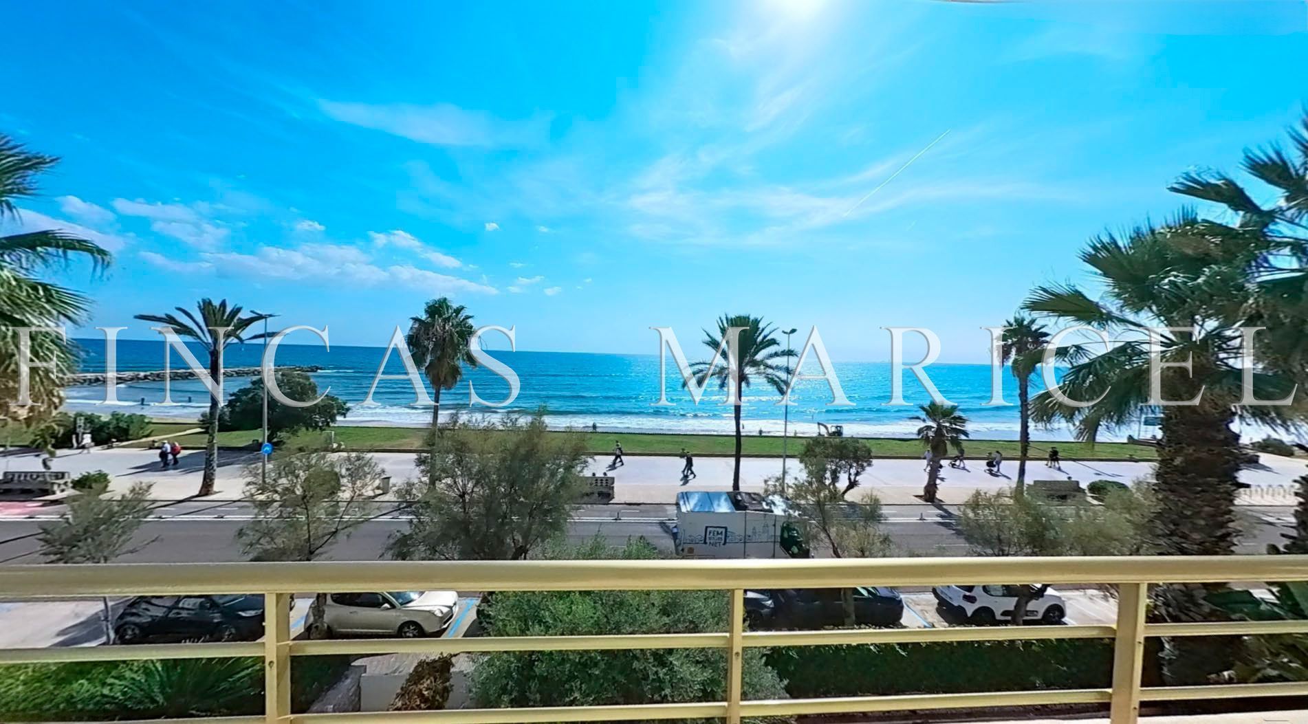 Exterior view of Flat for sale in Sitges  with Heating, Terrace and Community pool