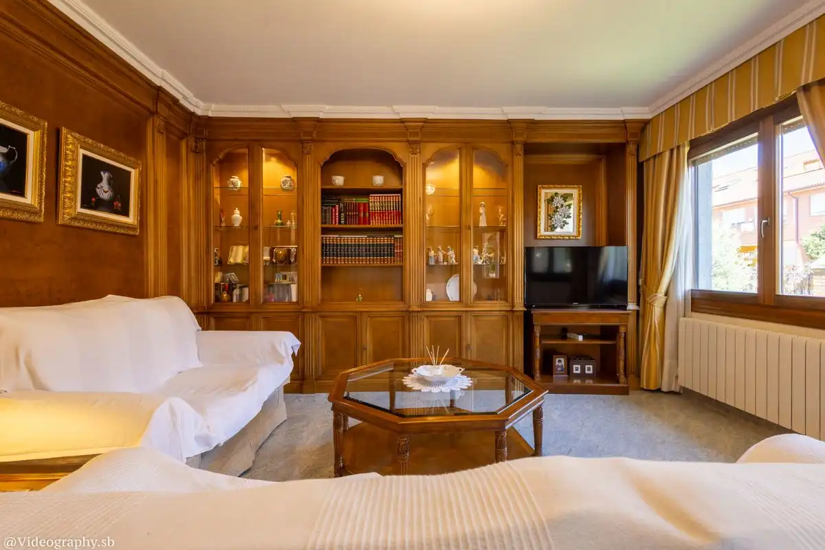Sala de estar de Casa o chalet en venta en Alcalá de Henares con Aire acondicionado, Calefacción y Jardín privado