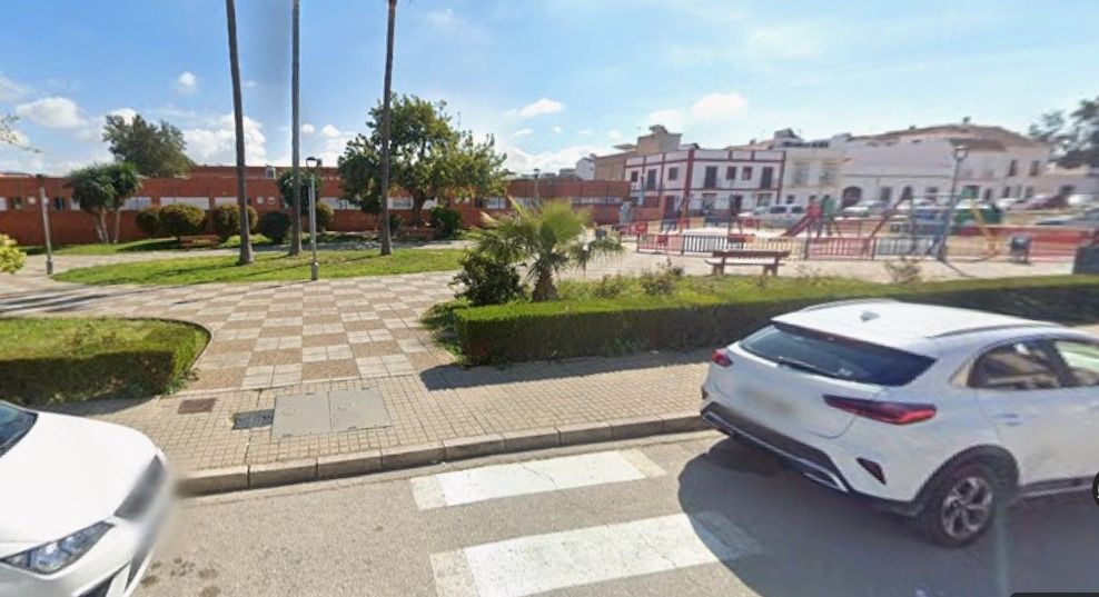 Parking of Single-family semi-detached for sale in Lebrija  with Air Conditioner, Terrace and Furnished