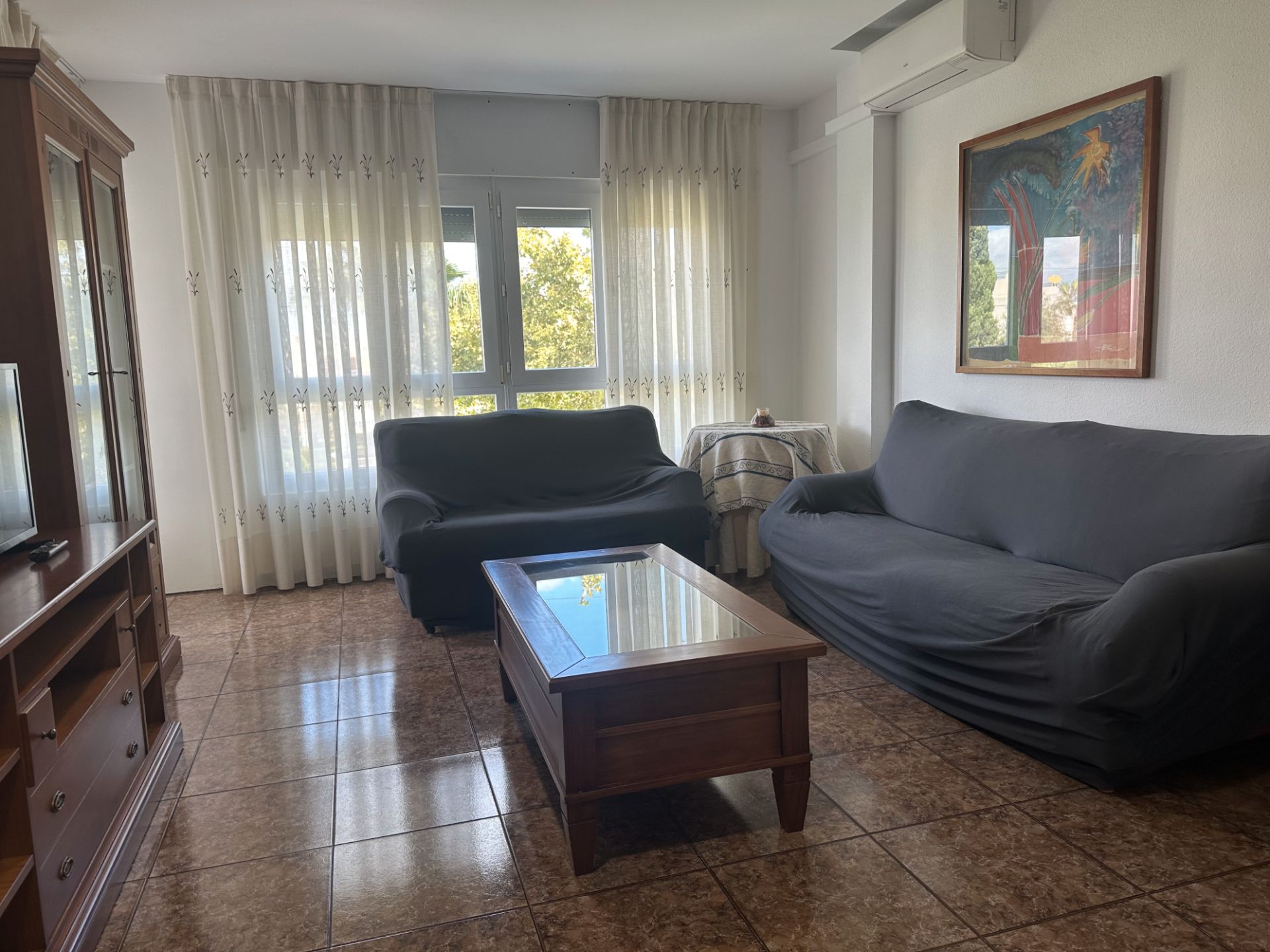 Living room of Flat to rent in Cartagena  with Air Conditioner, Furnished and Balcony