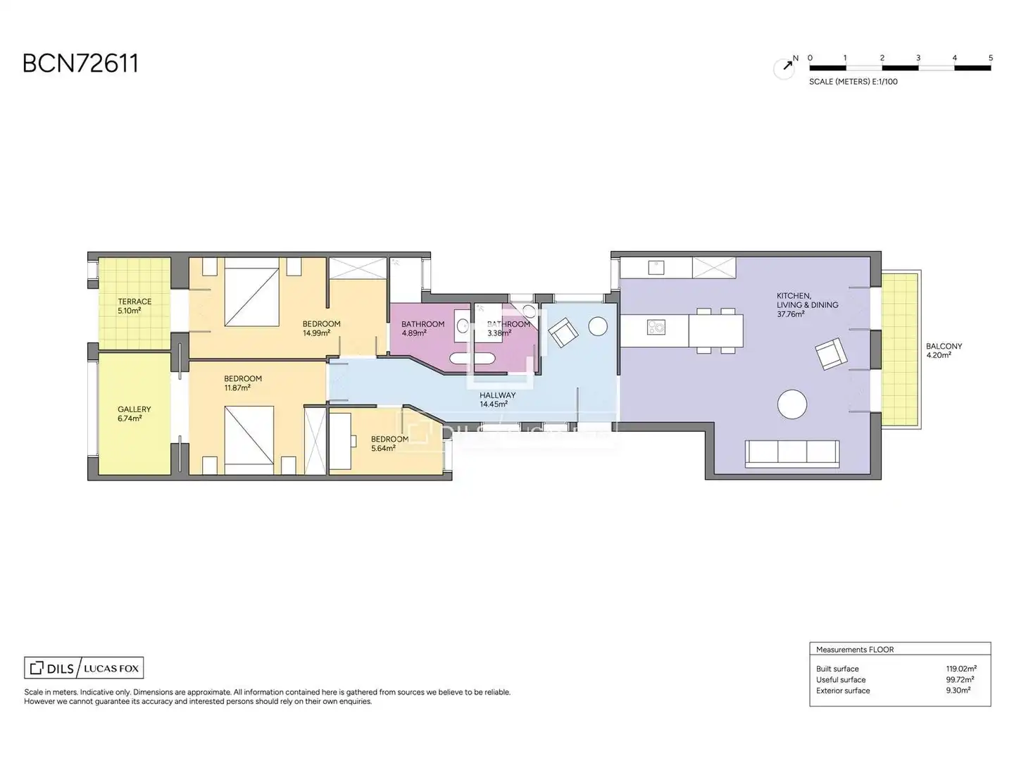 Flat with terrace for sale in Ciutat Vella, imagen 46