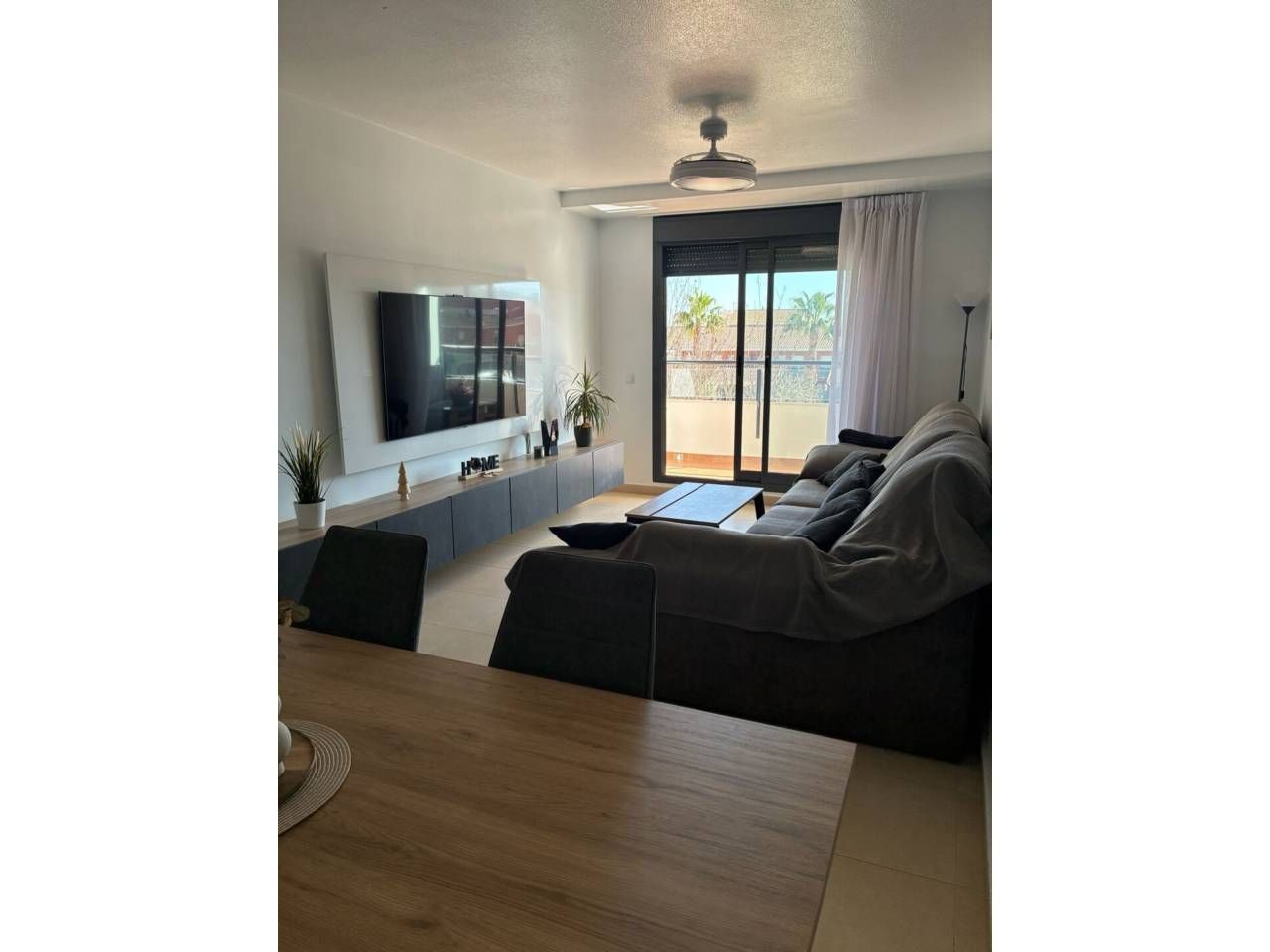 Living room of Flat for sale in  Murcia Capital  with Air Conditioner, Terrace and Storage room