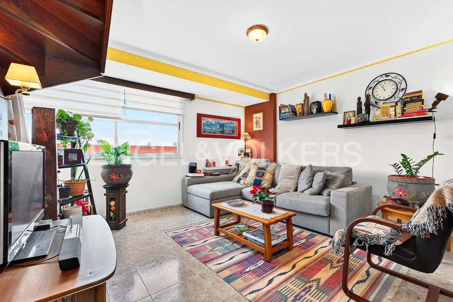 Living room of Flat for sale in Granadilla de Abona  with Furnished