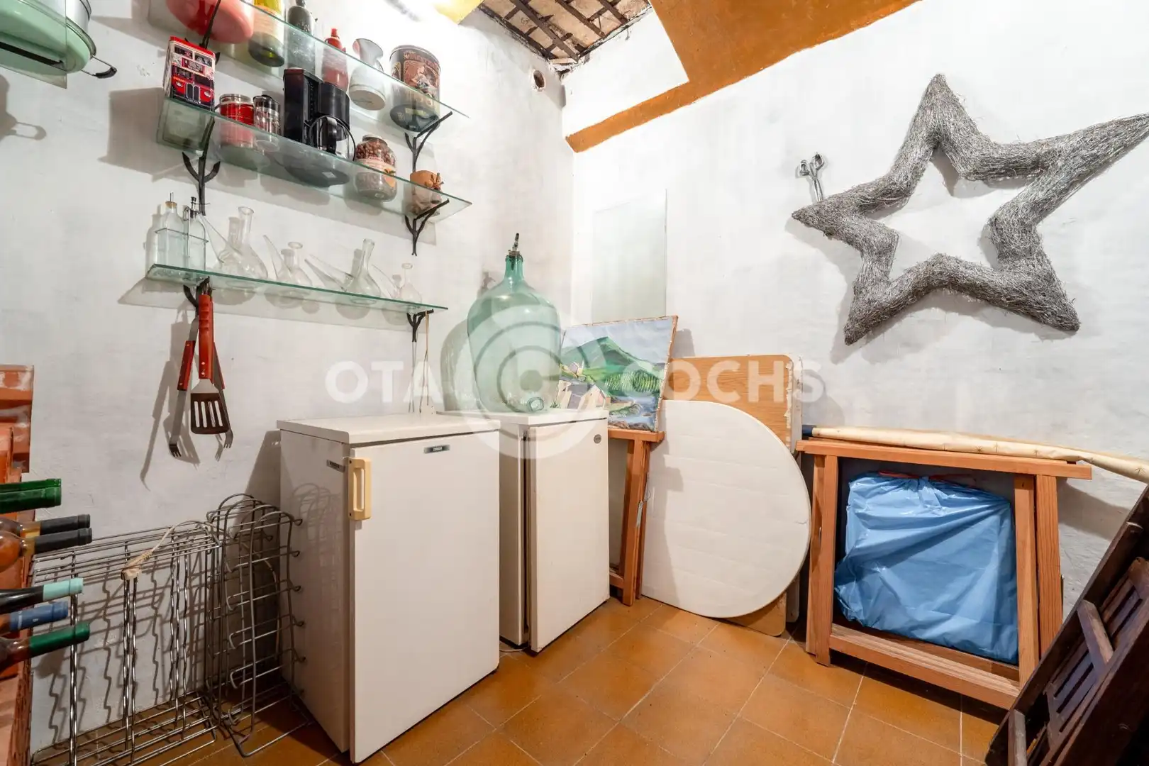 Cocina de Finca rústica en venta en Botarell con Aire acondicionado, Calefacción y Terraza