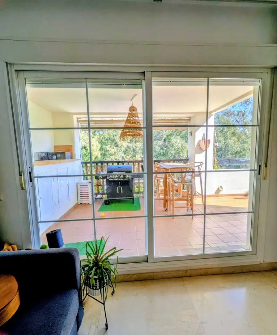 Terrace of Flat for sale in Benalmádena  with Air Conditioner, Heating and Storage room