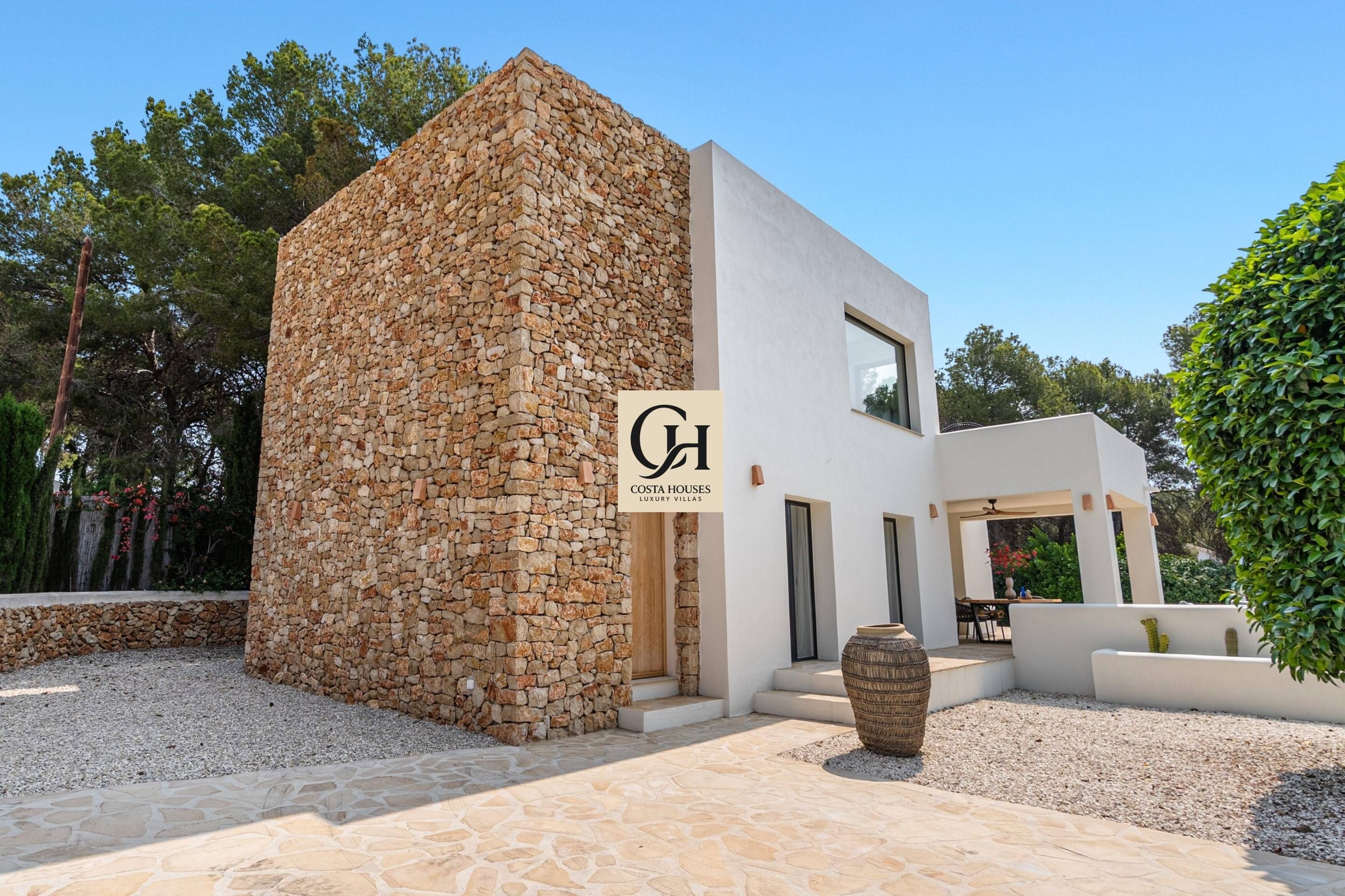 Exterior view of House or chalet for sale in Moraira  with Air Conditioner, Heating and Private garden