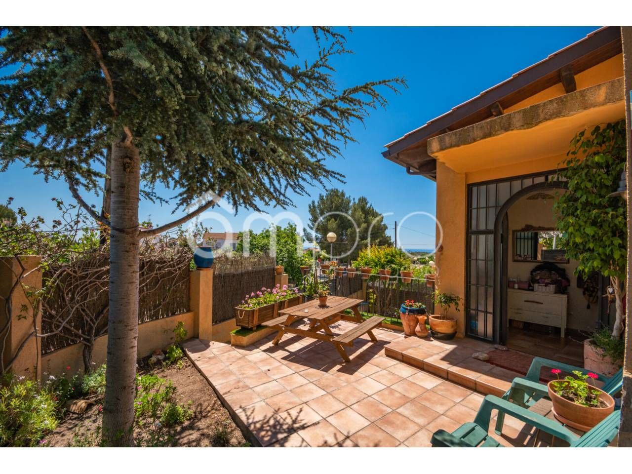 Terrace of House or chalet for sale in La Pobla de Montornès    with Heating, Private garden and Terrace
