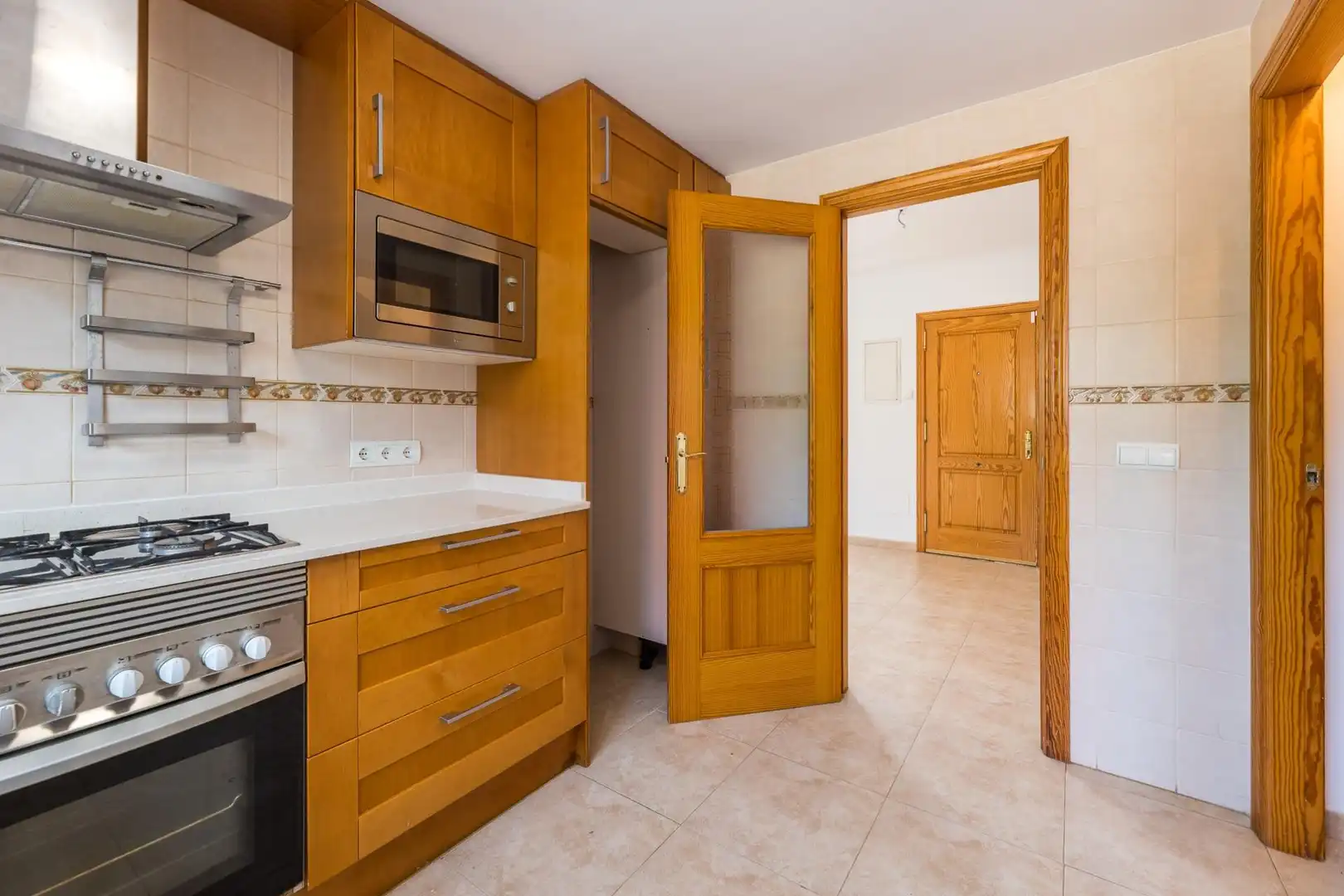Cocina de Casa adosada de alquiler en  Palma de Mallorca con Aire acondicionado, Terraza y Alarma