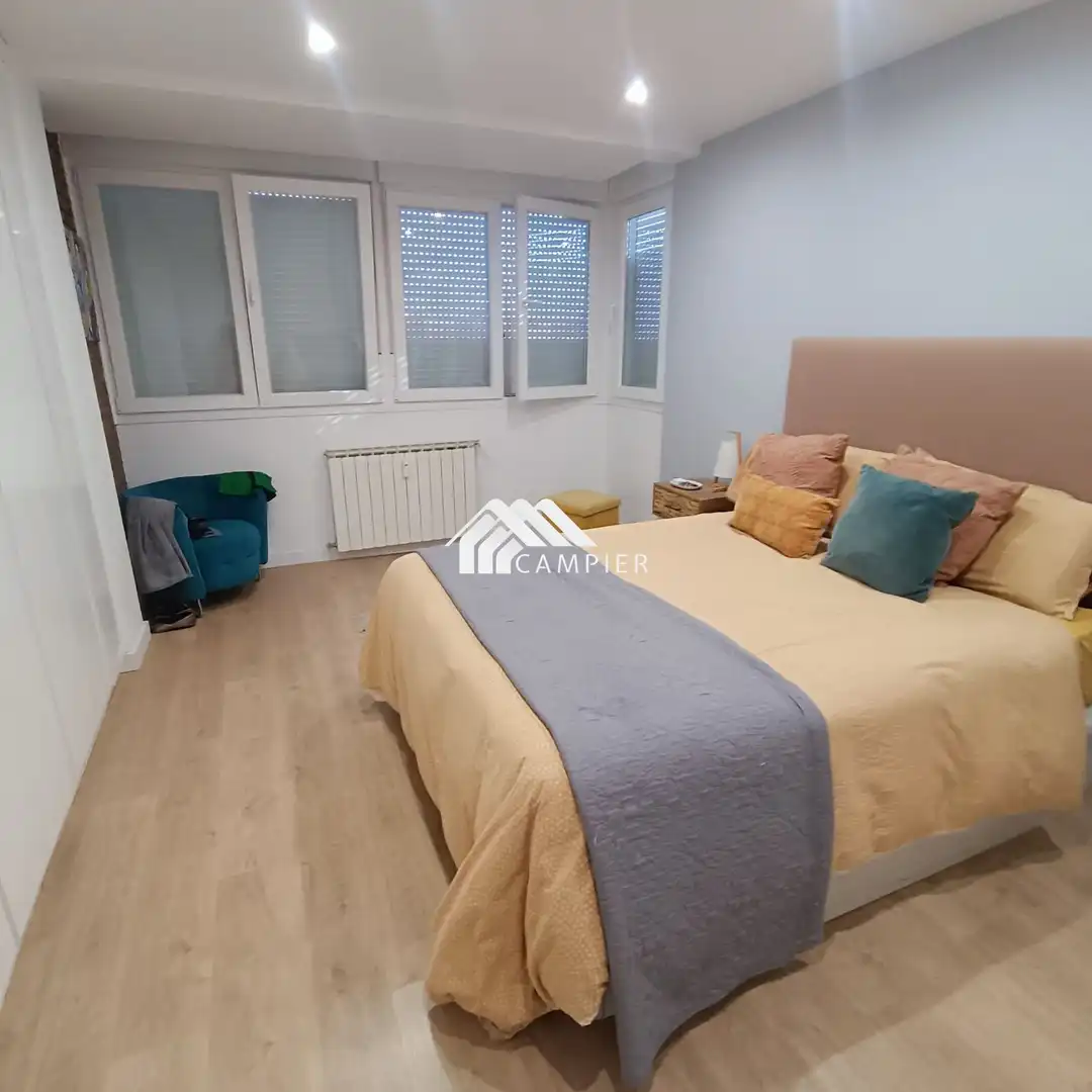 Bedroom of Flat for sale in Albacete  with Air Conditioner, Heating and Furnished