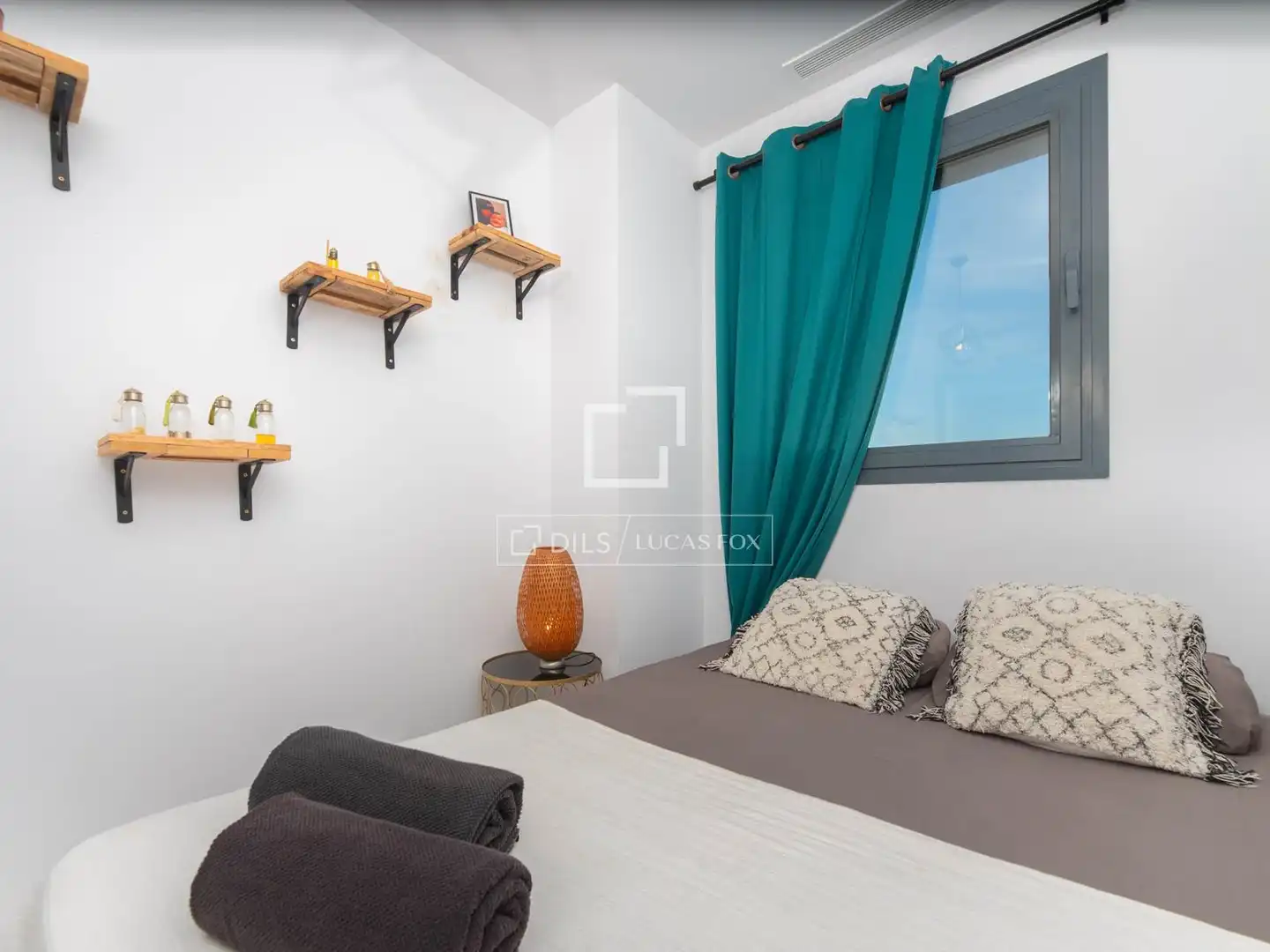 Bedroom of Flat for sale in Eivissa  with Air Conditioner, Heating and Terrace