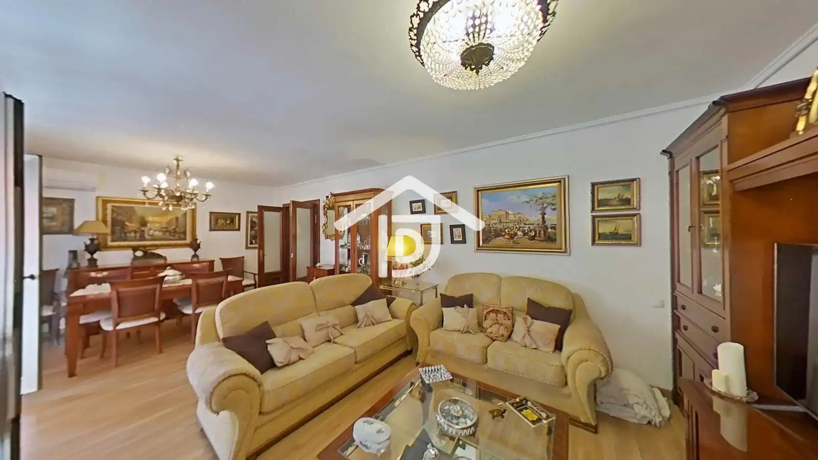 Sala de estar de Piso en venta en Valencia con Aire acondicionado, Calefacción y Parquet