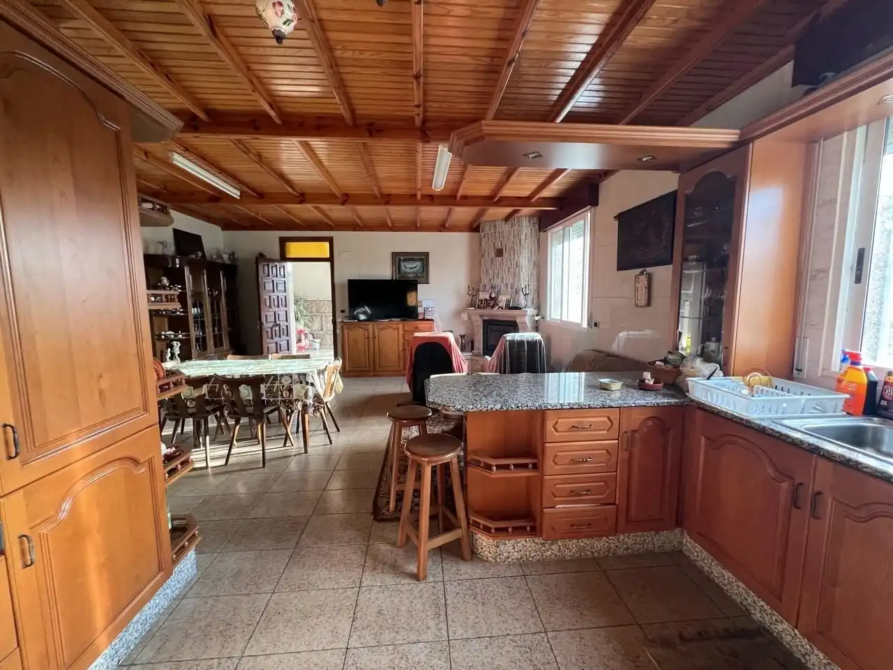 Kitchen of Houses for sale in Ourense Capital   with Heating, Terrace and Swimming Pool