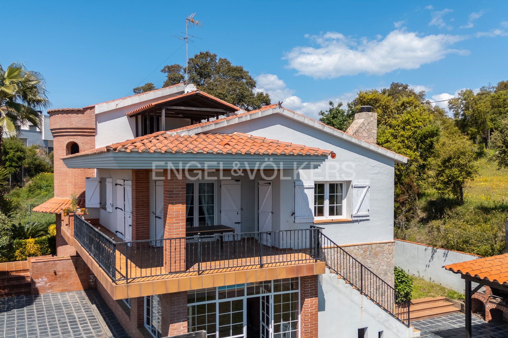 Exterior view of House or chalet for sale in Palafolls  with Heating and Private garden