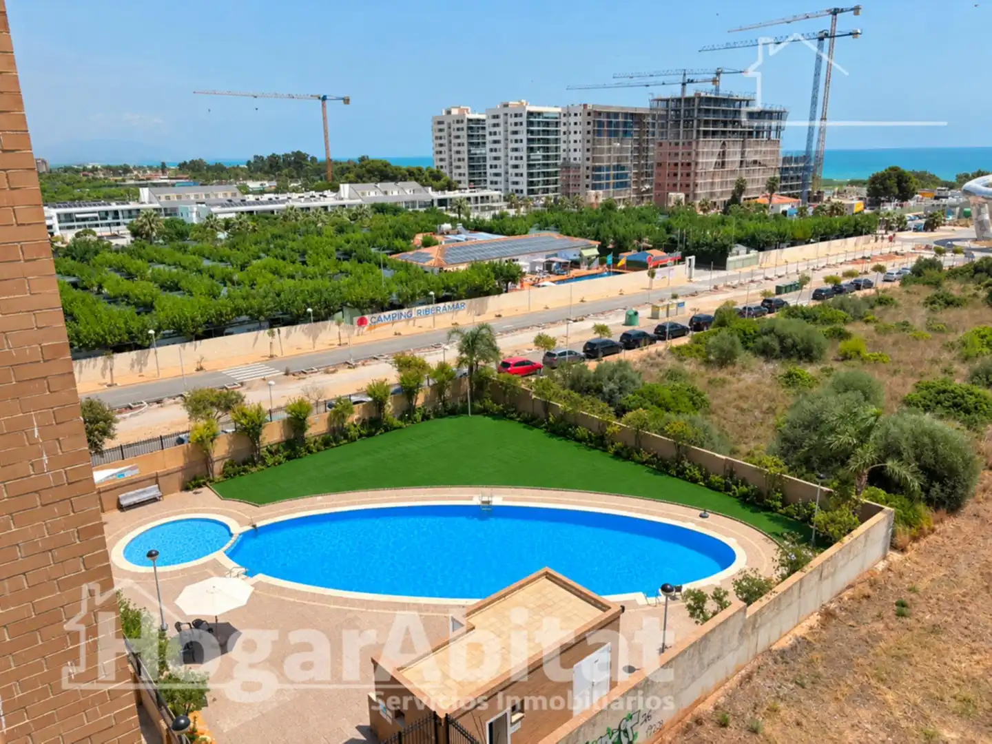 Piscina de Piso en venta en Oropesa del Mar / Orpesa con Aire acondicionado, Calefacción y Jardín privado