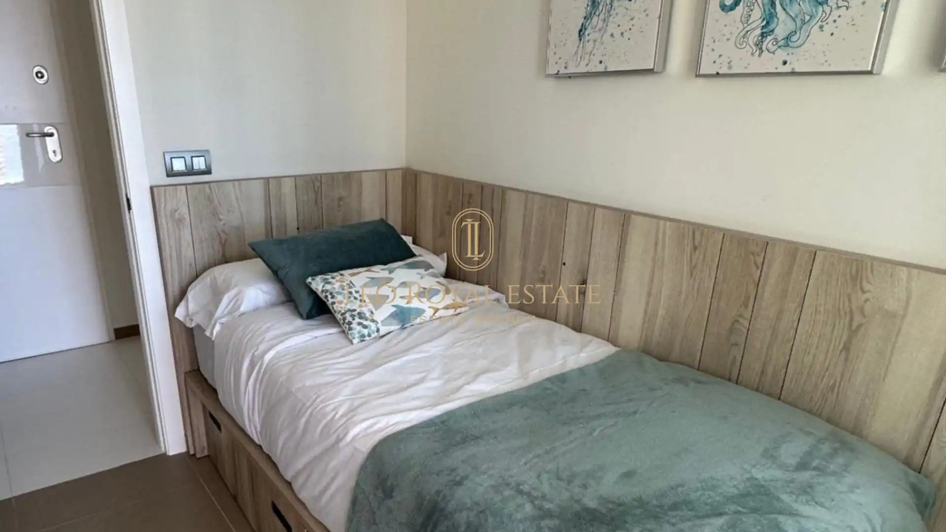 Bedroom of Apartments for sale in Benidorm  with Air Conditioner, Private garden and Storage room